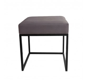CUBIK ΣΚΑΜΠΟ ΓΚΡΙ 40x40xH44cm