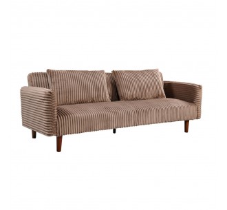 COTTLE SOFA BED 3SEAT NUDE 213x79xH73cm