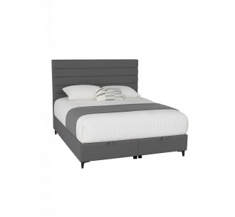 UTOPIA BED WITH STORAGE AND MATTRESS GREY 34-900 207x160xH115cm