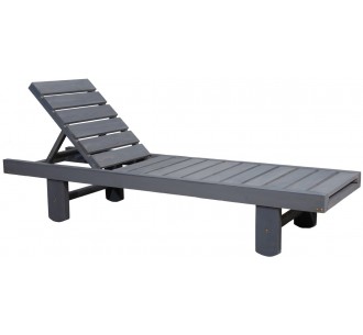AVG321 sunlounger wooden