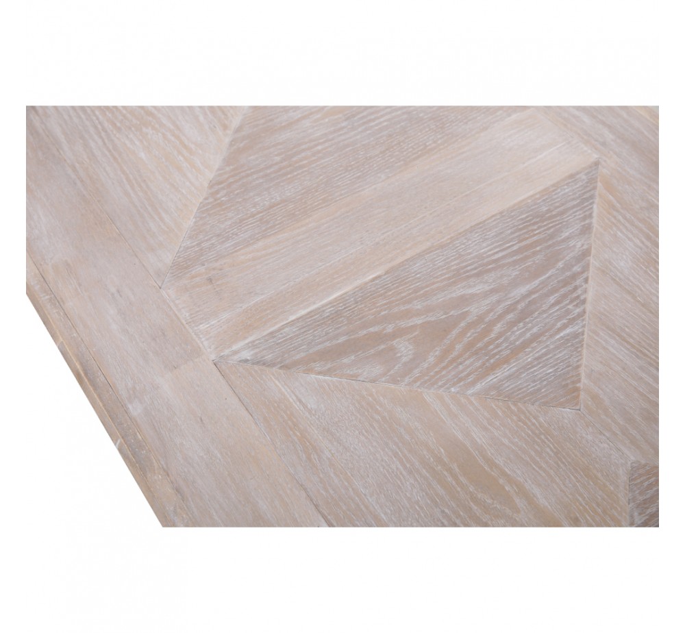 HISTORY COFFEE TABLE ΛΕΥΚΟ ΦΥΣΙΚΟ 125x64xH50cm