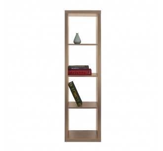 KIVOS 41,6 ΒΙΒΛΙΟΘΗΚΗ SONOMA 41,6x29,5xH147,5cm