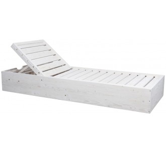 AVG254 wooden sunlounger