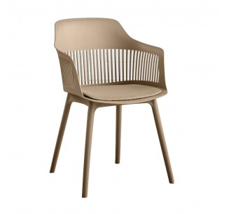 ARPA ARMCHAIR MOCCA 58x54,4xH77cm