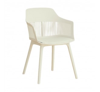ARPA ARMCHAIR OFF WHITE 58x54,4xH77cm