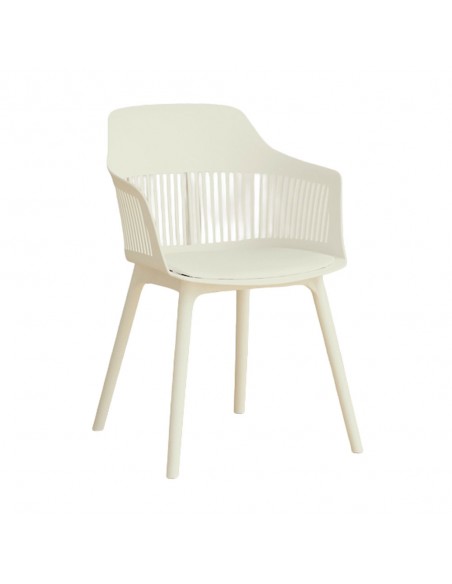 ARPA ΠΟΛΥΘΡΟΝΑ OFF WHITE 58x54,4xH77cm