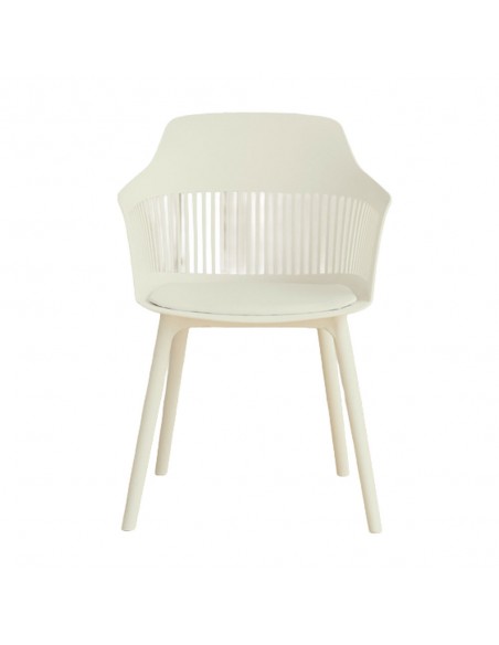 ARPA ΠΟΛΥΘΡΟΝΑ OFF WHITE 58x54,4xH77cm