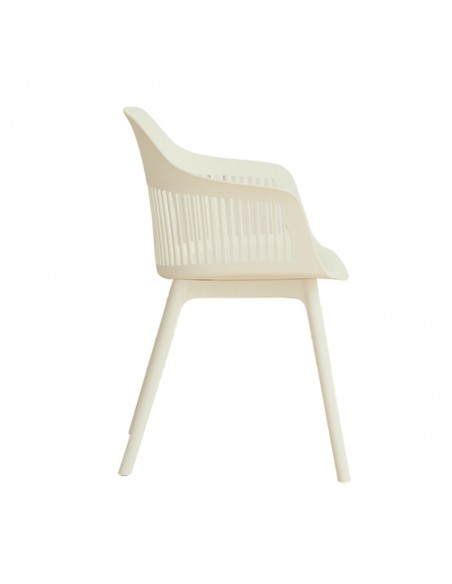 ARPA ΠΟΛΥΘΡΟΝΑ OFF WHITE 58x54,4xH77cm