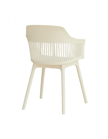ARPA ΠΟΛΥΘΡΟΝΑ OFF WHITE 58x54,4xH77cm