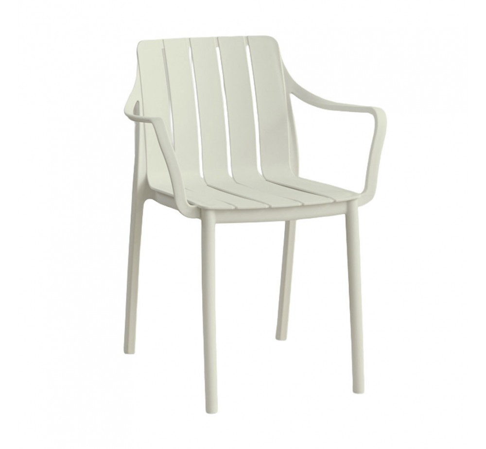 PORTO ΠΟΛΥΘΡΟΝΑ OFF WHITE 57x54,5xH80cm