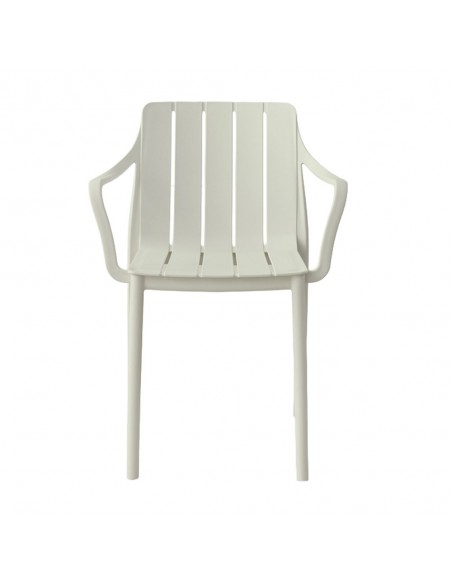 PORTO ΠΟΛΥΘΡΟΝΑ OFF WHITE 57x54,5xH80cm