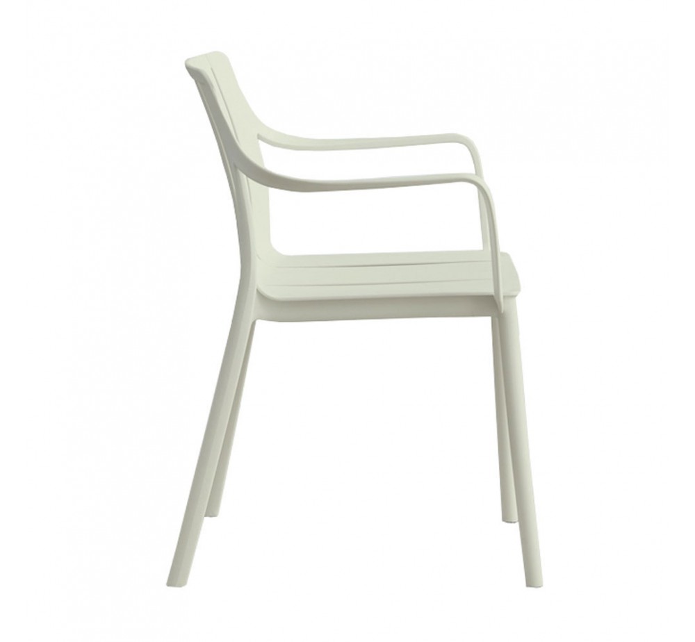PORTO ΠΟΛΥΘΡΟΝΑ OFF WHITE 57x54,5xH80cm