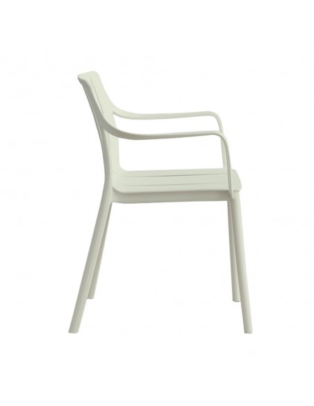 PORTO ΠΟΛΥΘΡΟΝΑ OFF WHITE 57x54,5xH80cm