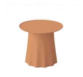 VOLANT SIDE TABLE PEACH 50x50xH45cm