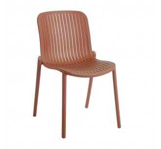 BRIO CHAIR TERRACOTTA 58x49xH81cm