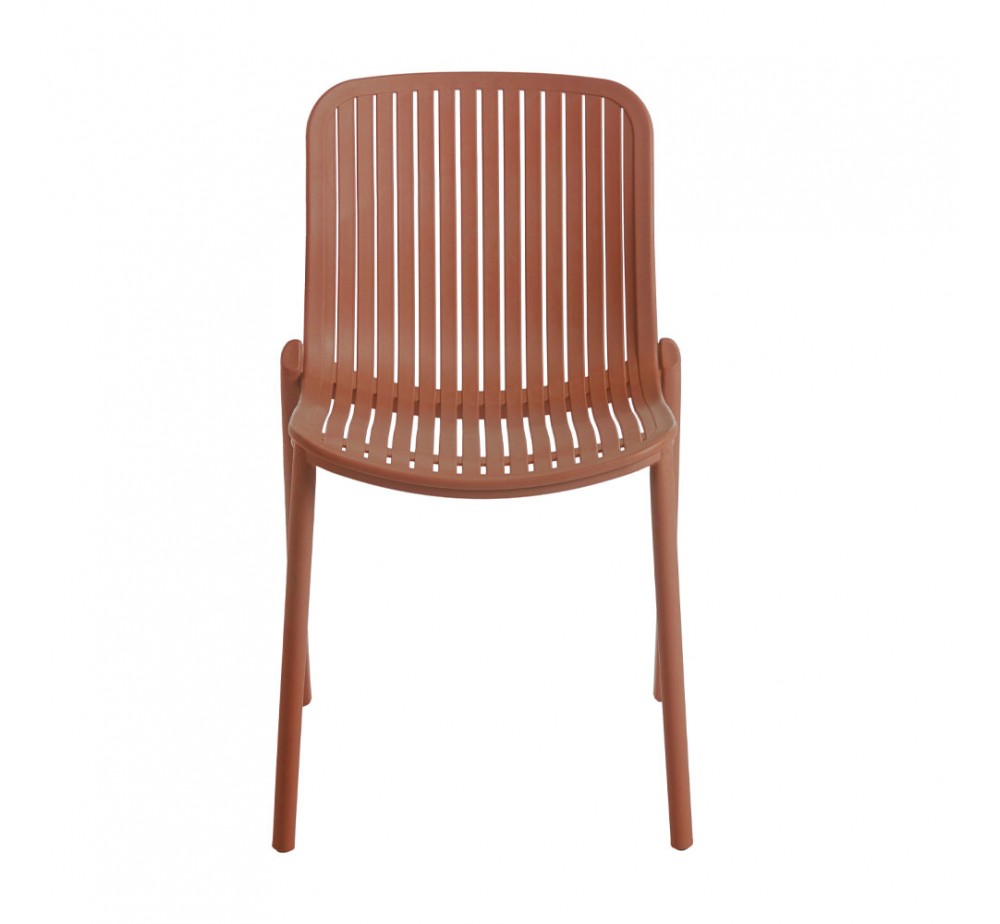BRIO ΚΑΡΕΚΛΑ TERRACOTTA 58x49xH81cm