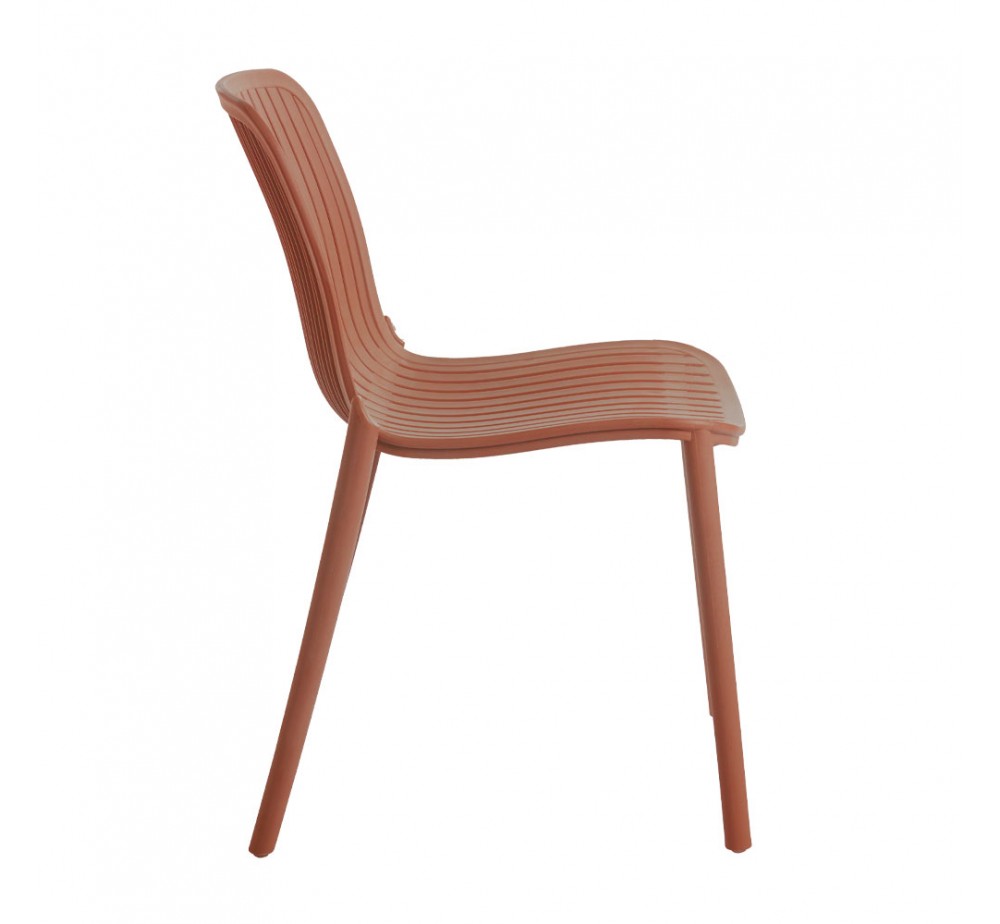 BRIO ΚΑΡΕΚΛΑ TERRACOTTA 58x49xH81cm