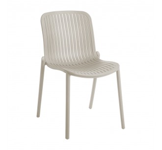 BRIO CHAIR OFF WHITE 58x49xH81cm