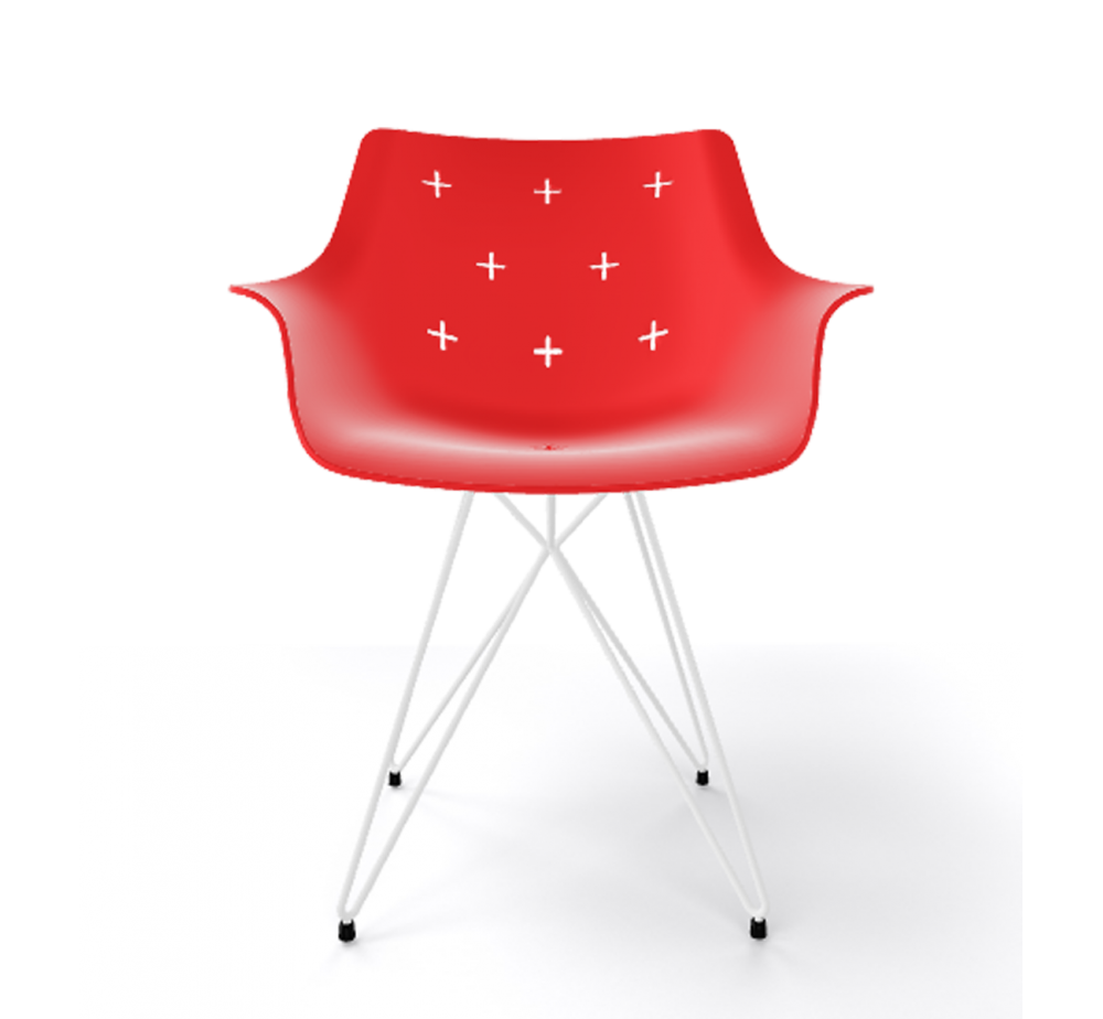 More 170/TCR metal armchair by Gaber | Avant Garde