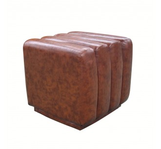 TOASTER STOOL BROWN DARK 42x42xH42cm