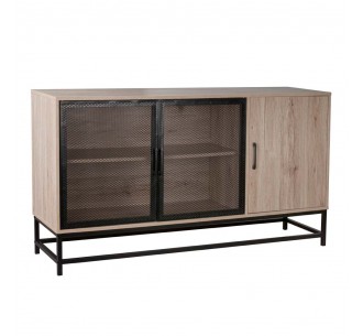 PLEGMA SIDEBOARD SONOMA BLACK 150x40xH82cm