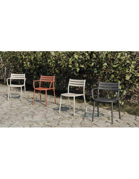 Hisar-K  Polypropylene Armchair | Papatya