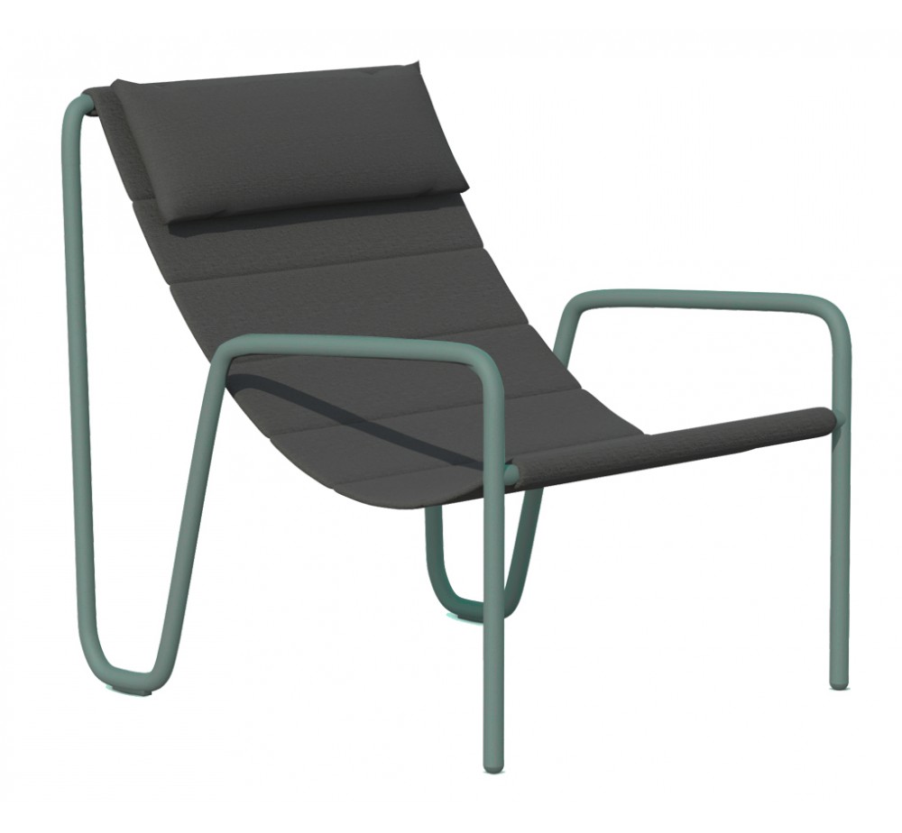 Iva Lounge Metal Armchair- 2 years quarantee | Papatya