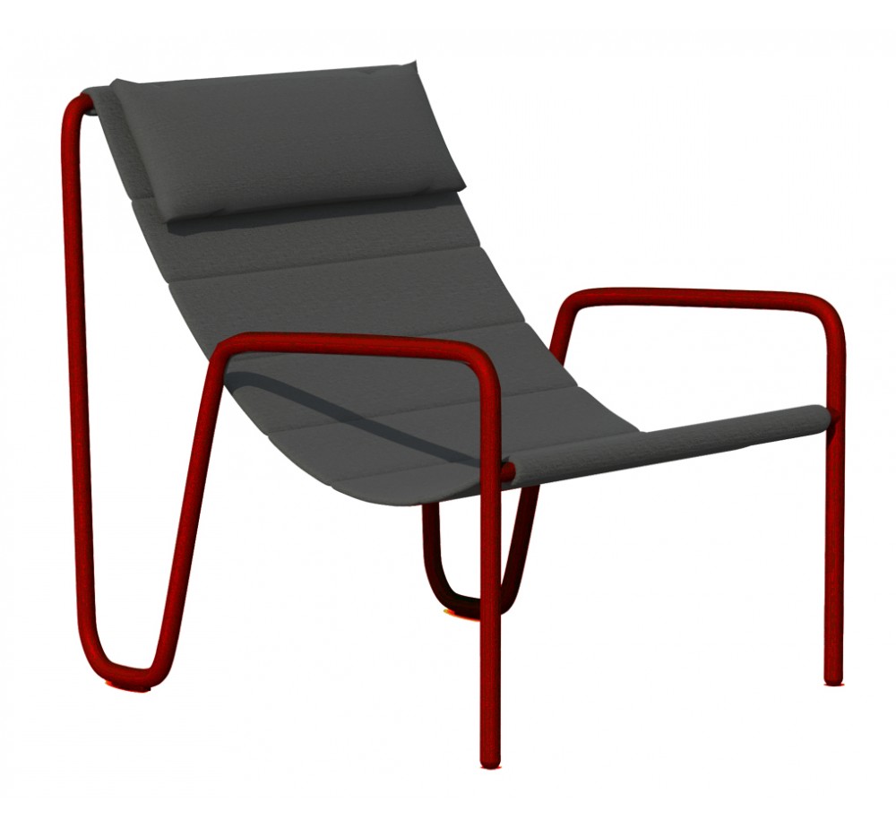 Iva Lounge Metal Armchair- 2 years quarantee | Papatya