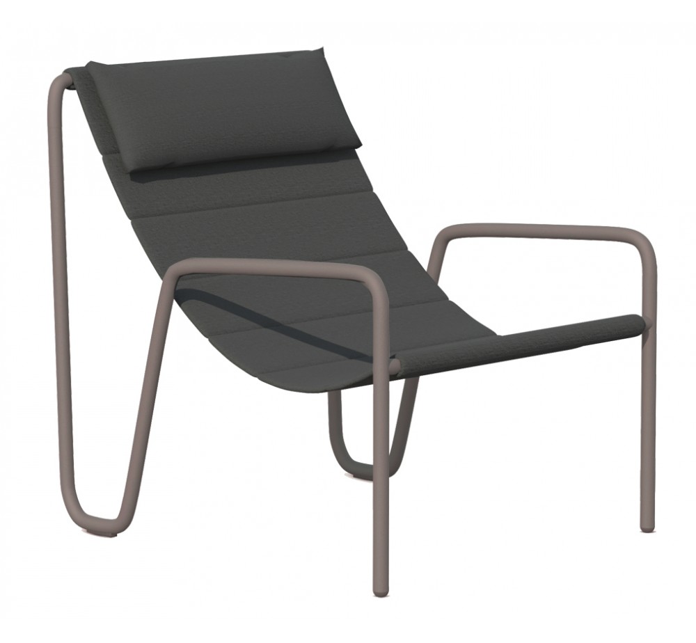 Iva Lounge Metal Armchair- 2 years quarantee | Papatya