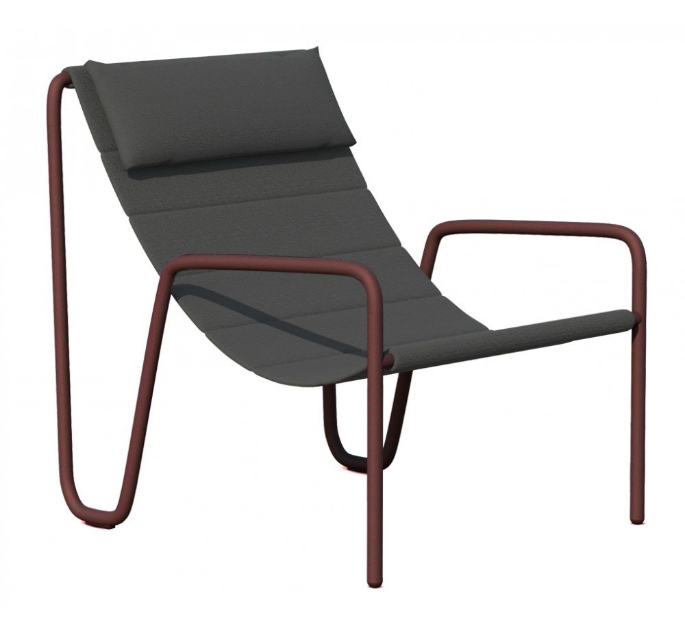 Iva Lounge Metal Armchair- 2 years quarantee | Papatya