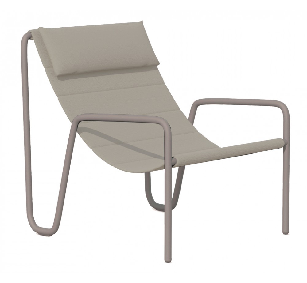 Iva Lounge Metal Armchair- 2 years quarantee | Papatya