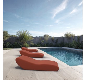 Aura Aluminum Sunbed