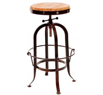 Dax metal bar stool