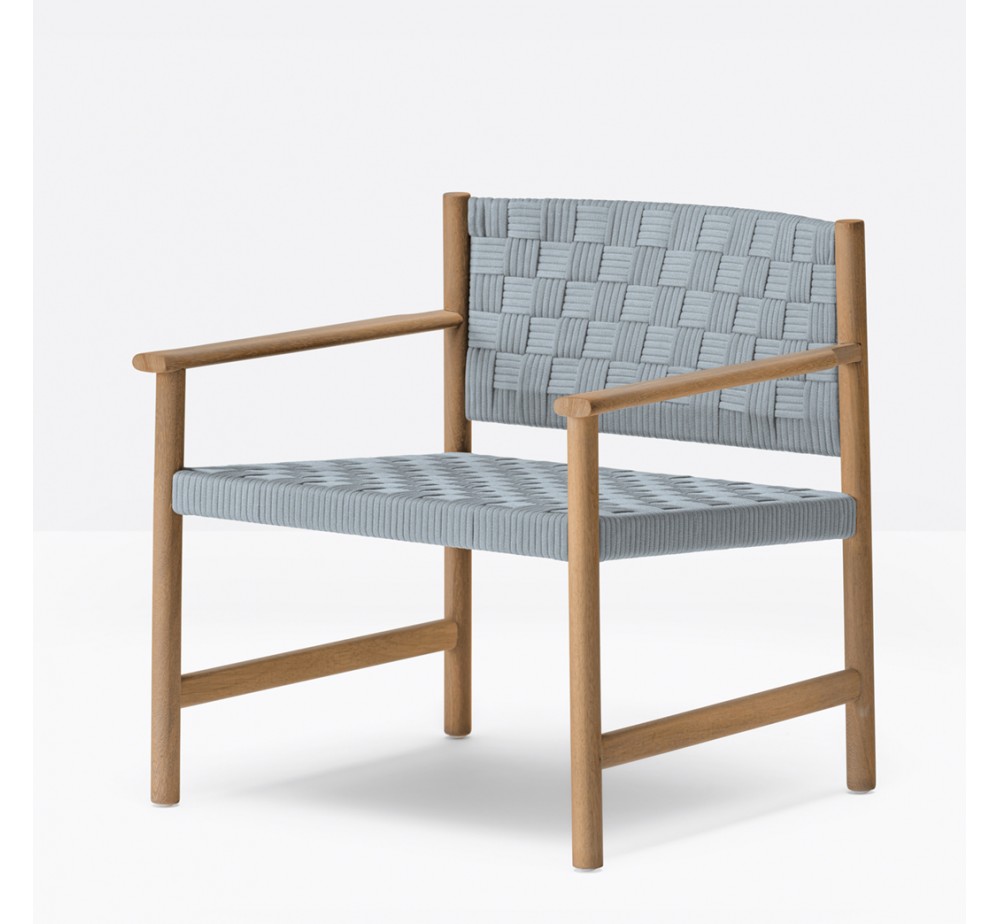 Griante 3809 Wooden Lounge Armchair| Pedrali