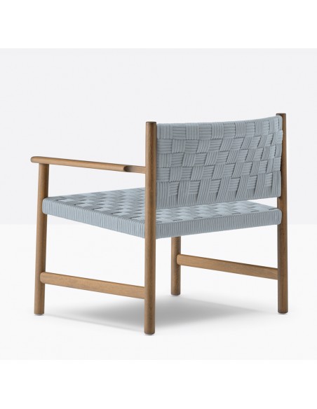 Griante 3809 Wooden Lounge Armchair| Pedrali