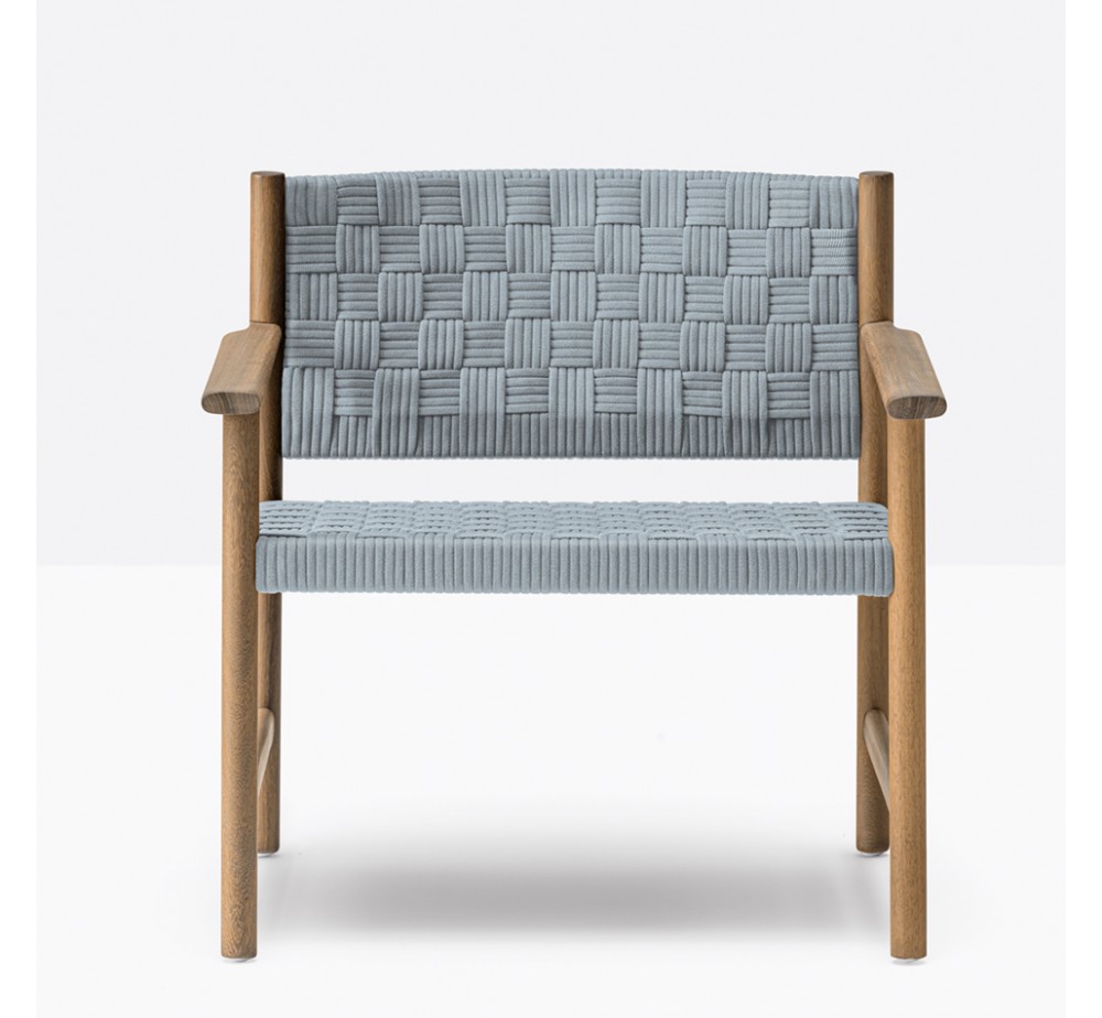 Griante 3809 Wooden Lounge Armchair| Pedrali