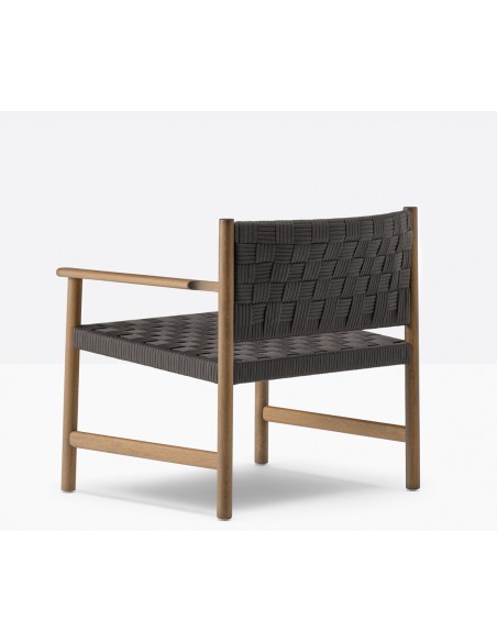 Griante 3809 Πολυθρόνα Lounge Ξύλινη | Pedrali