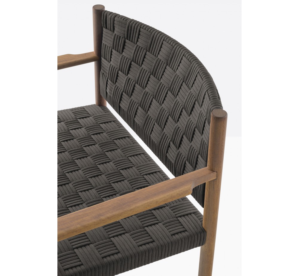 Griante 3809 Πολυθρόνα Lounge Ξύλινη | Pedrali