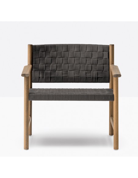 Griante 3809 Wooden Lounge Armchair| Pedrali