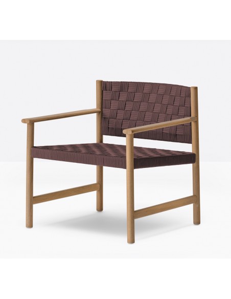 Griante 3809 Πολυθρόνα Lounge Ξύλινη | Pedrali