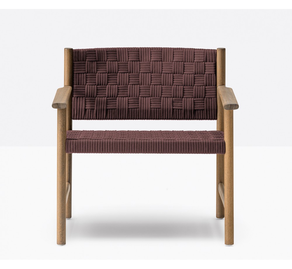 Griante 3809 Wooden Lounge Armchair| Pedrali
