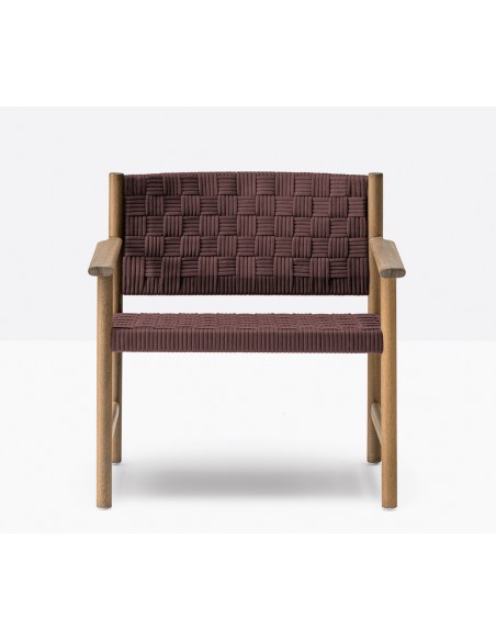 Griante 3809 Πολυθρόνα Lounge Ξύλινη | Pedrali