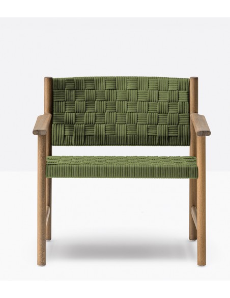 Griante 3809 Wooden Lounge Armchair| Pedrali