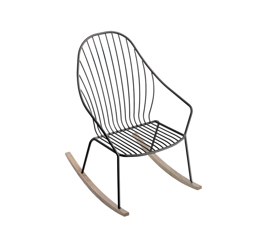 Amitha Rocking Lounge Armchair by Gaber | Avant Garde