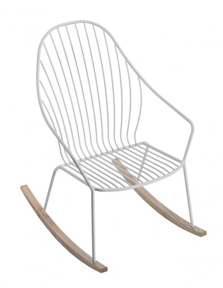 Amitha Rocking Lounge Armchair by Gaber | Avant Garde