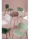 VS - Sage Green coated steel embossed finish