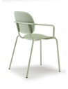 VS - Sage Green coated steel embossed finish