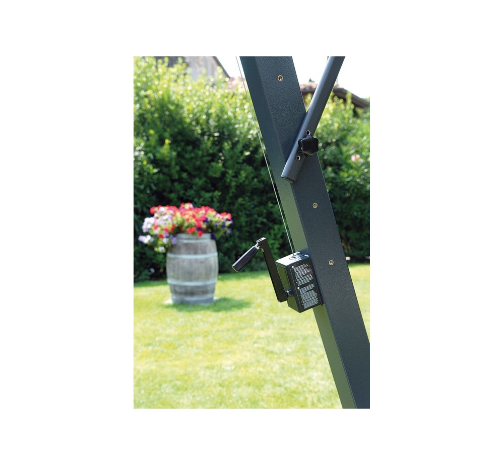 Resort alu hanging umbrella - 2 years guarantee | Avant Garde
