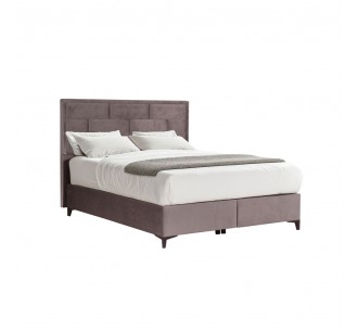 BRICK BED WITH STORAGE (FOR MATTRESS 160x200cm) MUSHROOM 05-450 215x165x121cm