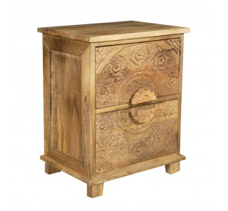 BALI NIGHTSTAND NATURAL 40x32xH51cm